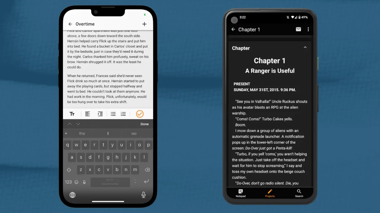 CF Creators: Navigating Campfire’s Mobile Writing App