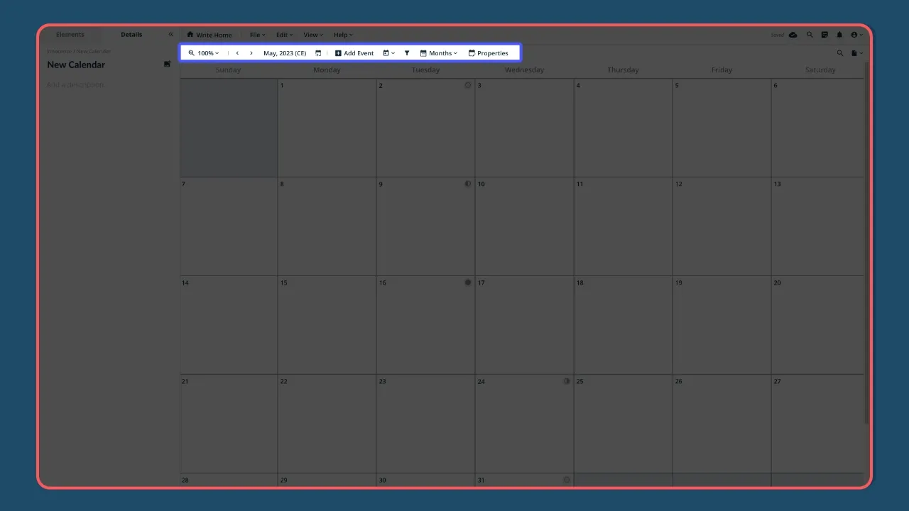 Calendar Module Tutorial