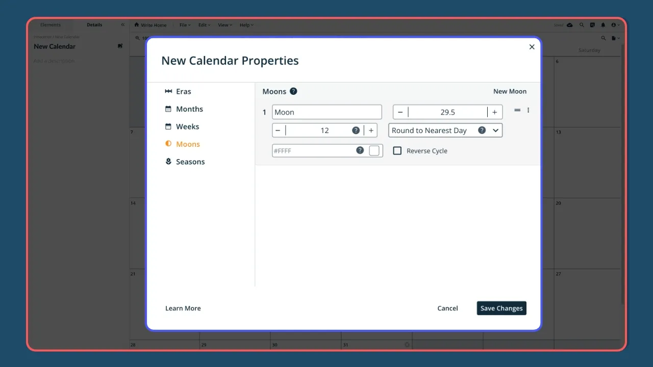 Calendar Module Tutorial