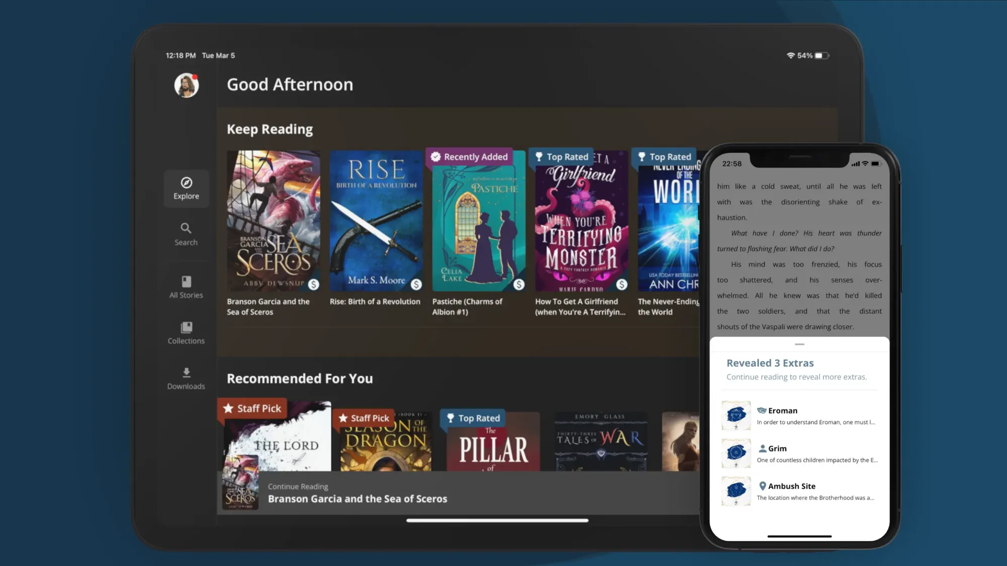 The Campfire Reading App is Available Now