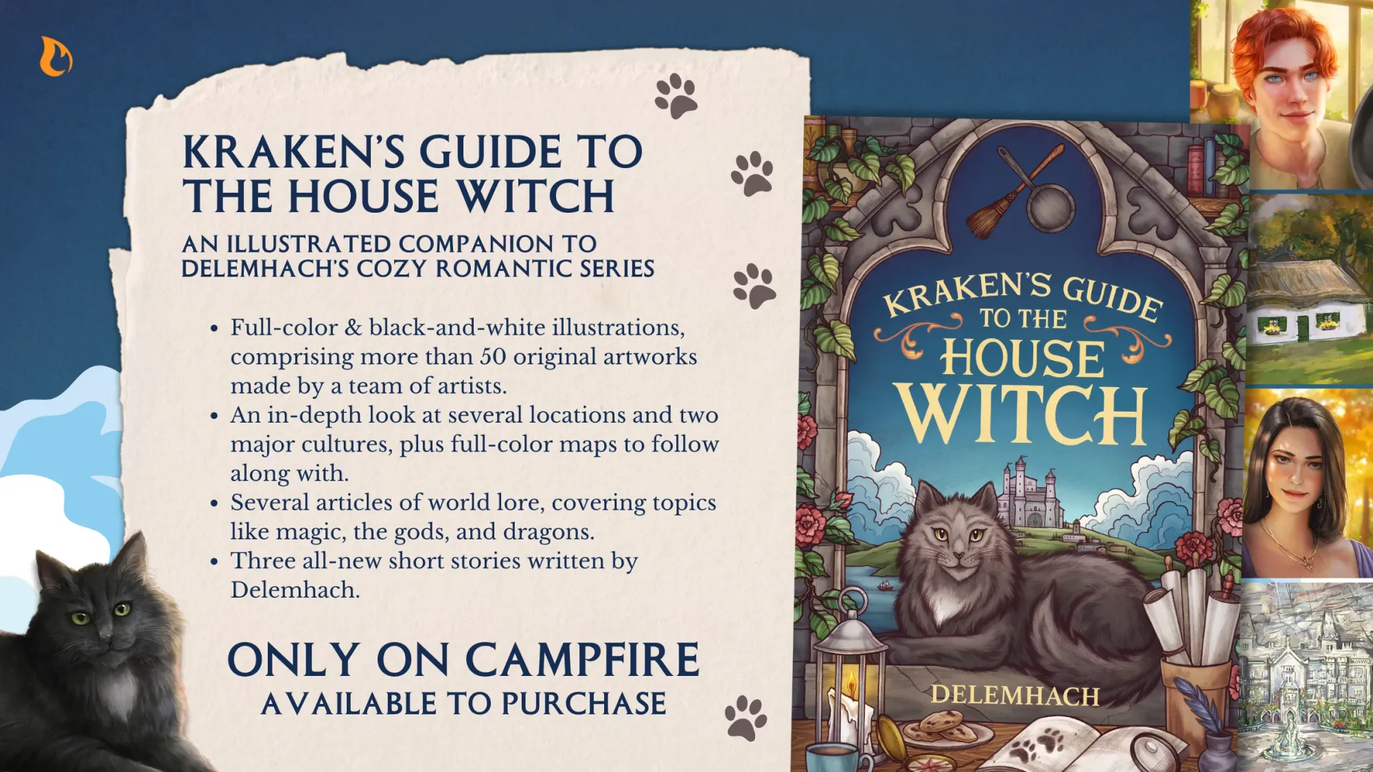 Announcing Kraken’s Guide to The House Witch by Delemhach