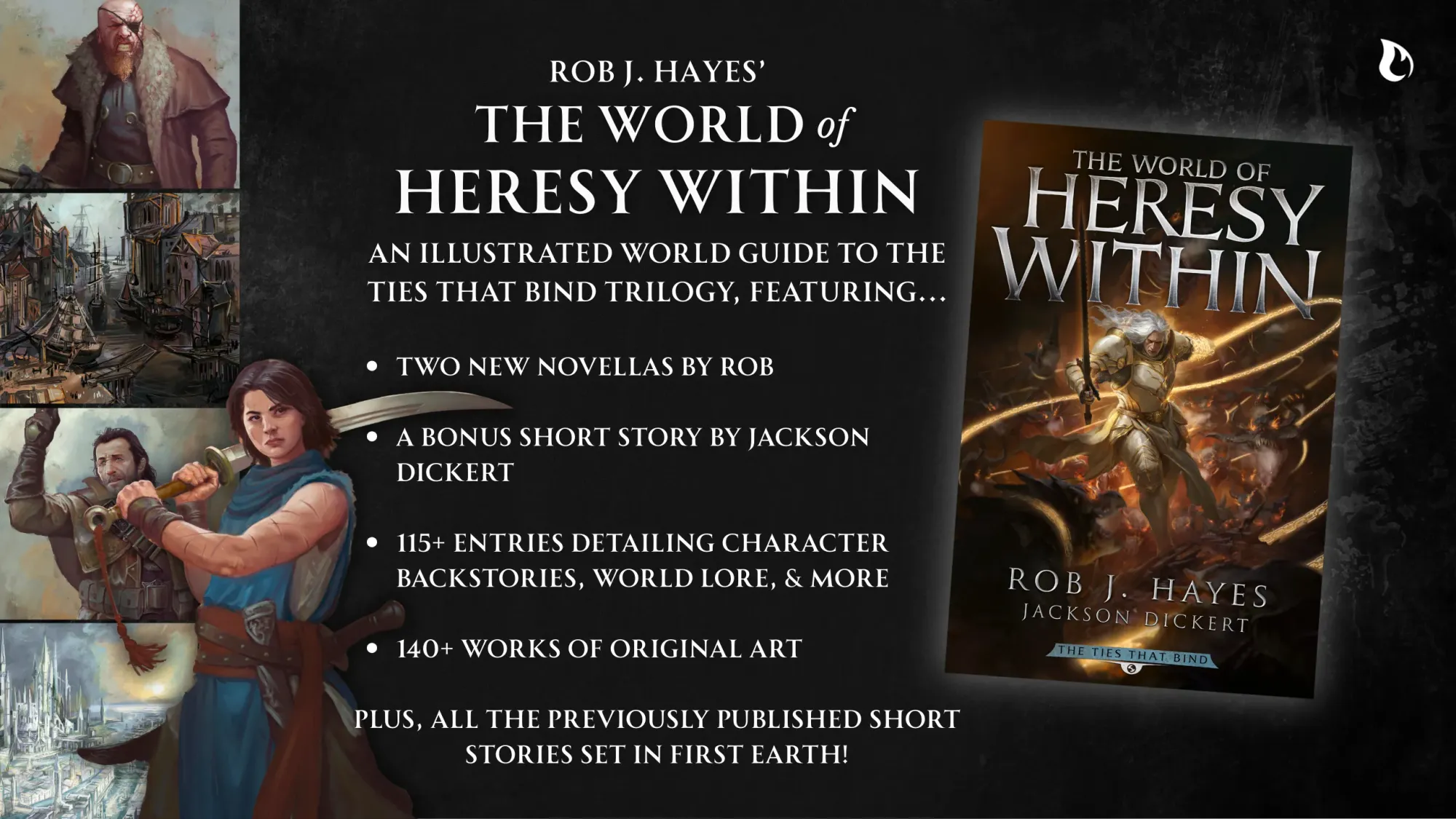 Announcing The World of Heresy Within from Rob J. Hayes