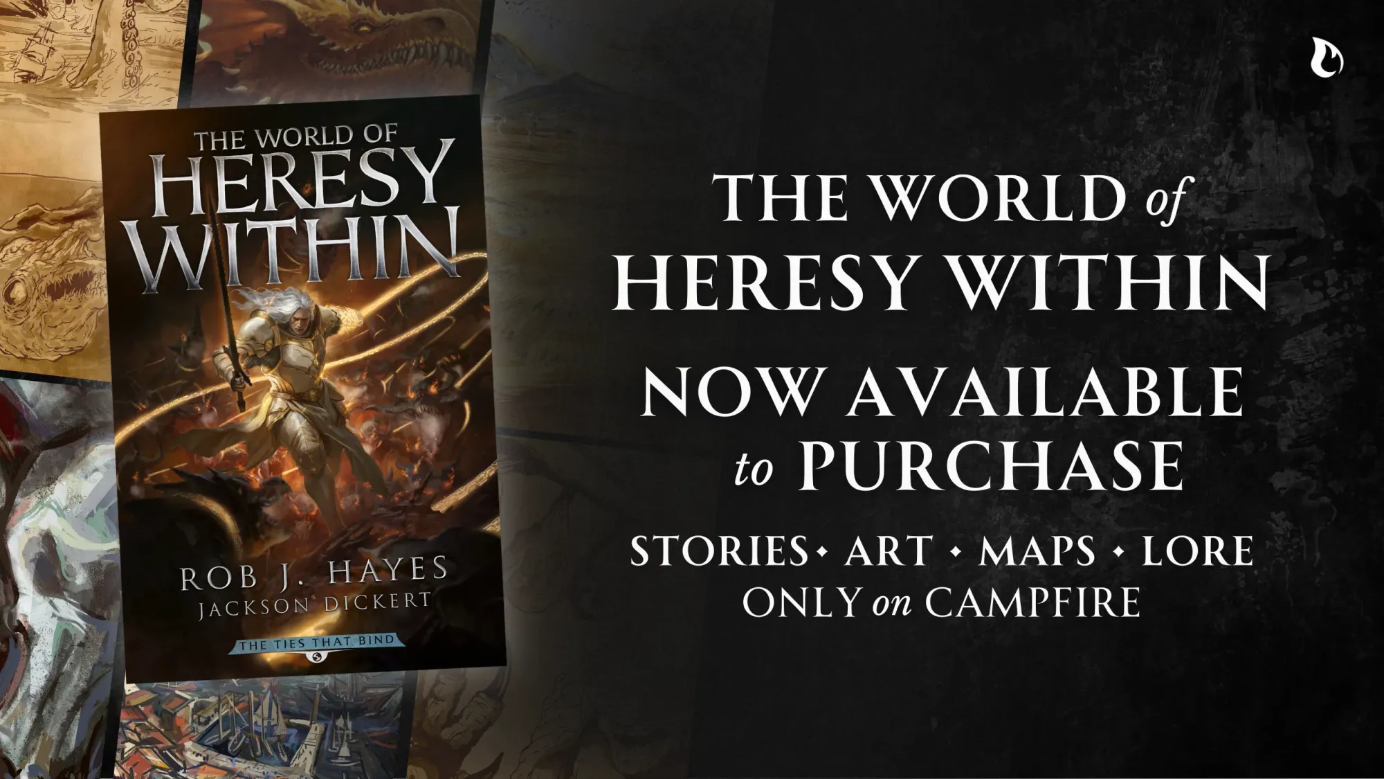 Announcing The World of Heresy Within from Rob J. Hayes