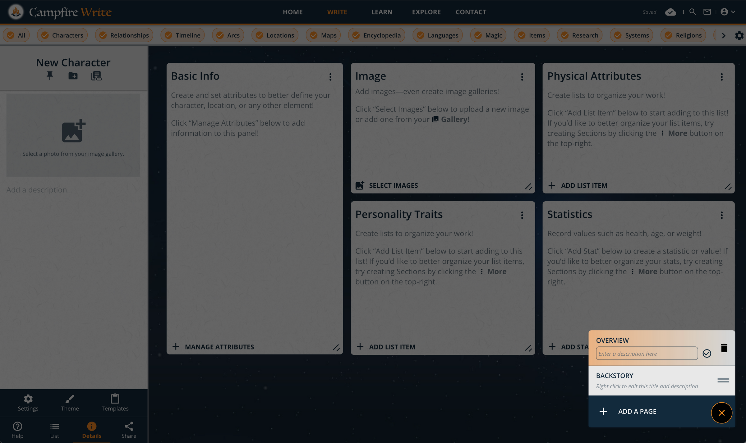 Campfire Write Templates Tutorial